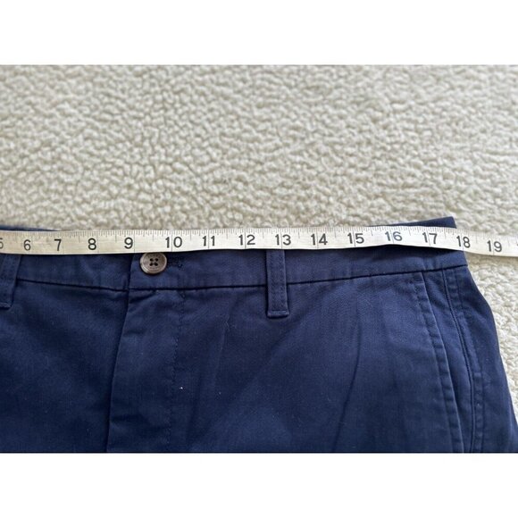 J.Crew Womens High Rise Girlfriend Chino Navy Blue Size 12 - Picture 8 of 11